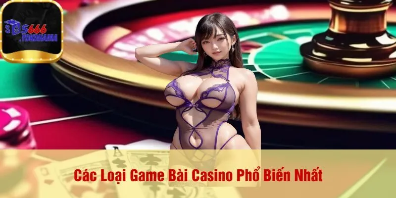 Các Loại Game Bài Casino Phổ Biến Nhất